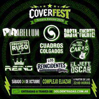 COVERFEST 3 | PREVENTA 1